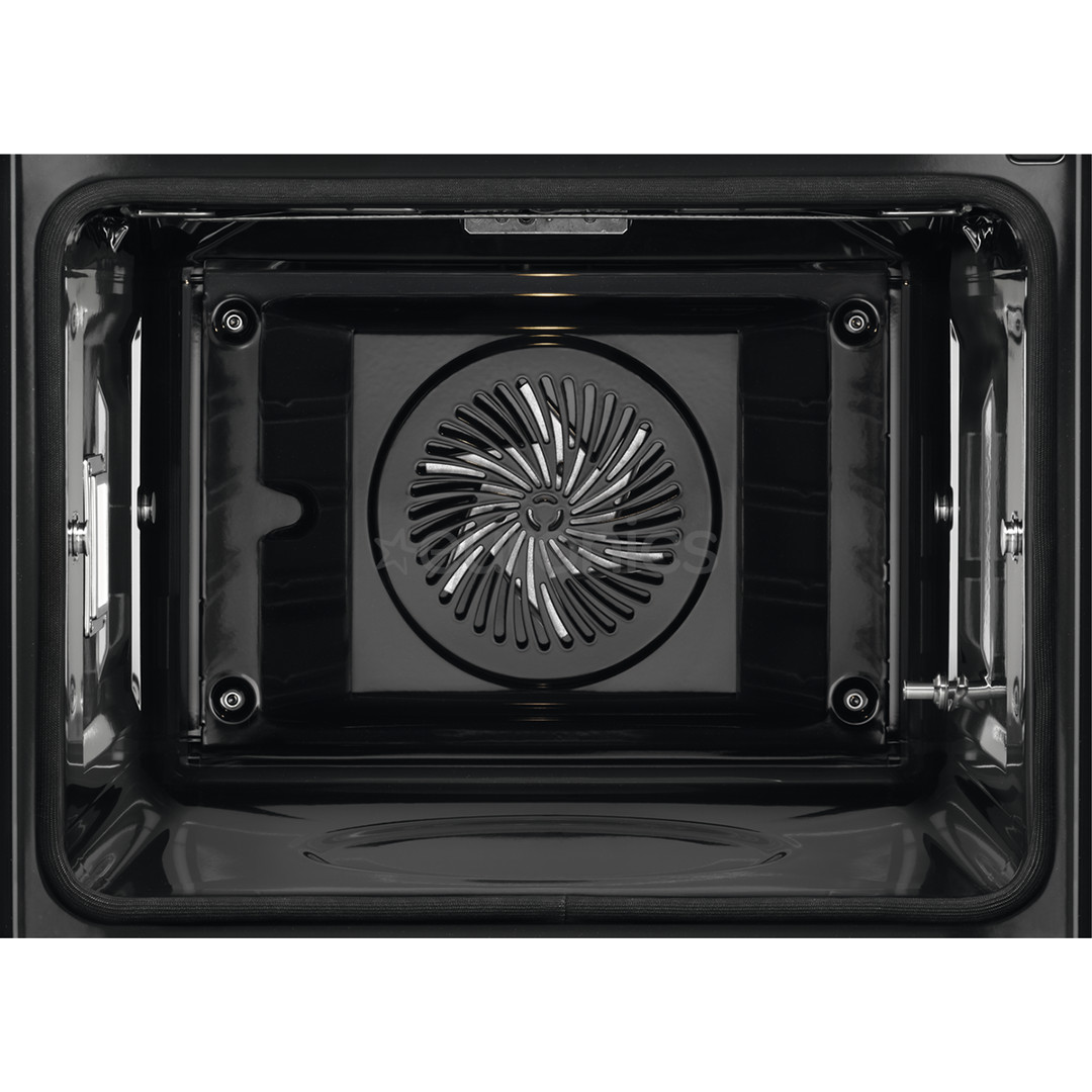 AEG AssistedCooking 8000, 71 L, pyrolytic cleaning, black - Built-in Oven