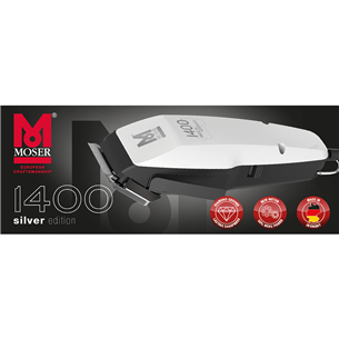 Moser, 0.1-18 mm, white - Hair clipper