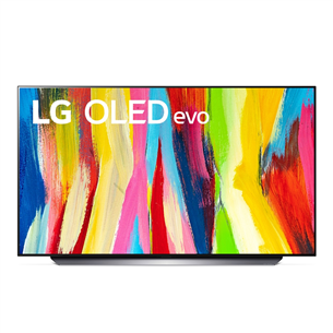 LG OLED48C21LA, OLED evo 4K, 48", centra statīvs, pelēka - Televizors OLED48C21LA.AEU