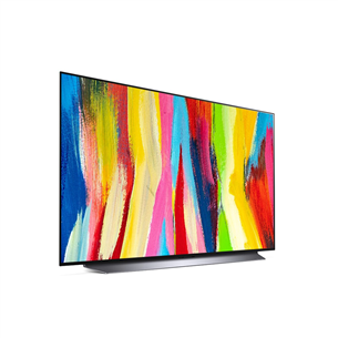 LG OLED48C21LA, OLED evo 4K, 48", centra statīvs, pelēka - Televizors