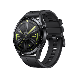 Huawei Watch GT 3 Active, 46 mm, melna - Viedpulkstenis 55028445