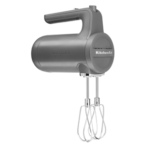 KitchenAid, pelēka - Bezvadu rokas mikseris 5KHMB732EDG