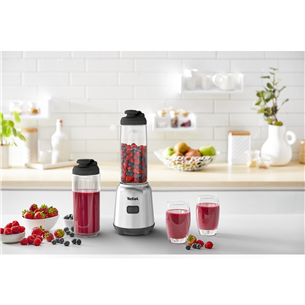 Tefal Mix & Move, 300 W, pelēka - Sporta blenderis