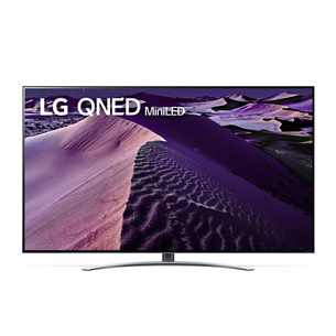 LG 55QNED87, QNED 4K, MiniLED, 55", centra statīvs, melna - Televizors 55QNED873QB.AEU