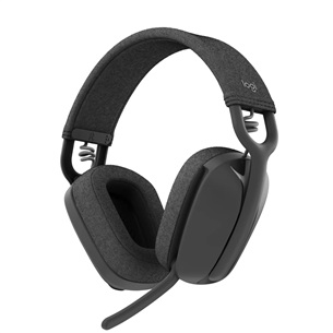 Logitech Zone Vibe 125 Wireless, melna - Bezvadu austiņas ar mikrofonu 981-001126