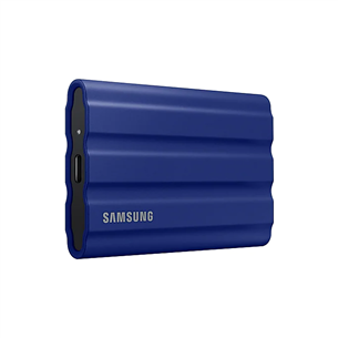 Samsung T7 Shield, 2 TB, USB-C 3.2, blue - Portable SSD MU-PE2T0R/EU