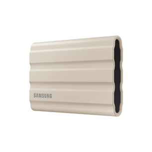 Samsung T7 Shield, 2 TB, USB-C 3.2, beige - Portable SSD