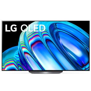 LG OLED B2, 65'', 4K UHD, OLED, central stand, gray - TV