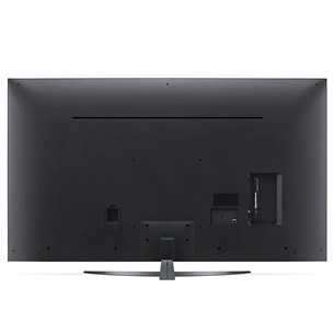 LG UQ8100, LED LCD, 4K, 75", centra statīvs, melna - Televizors