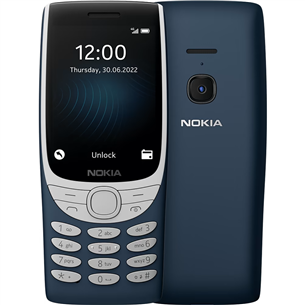 Nokia 8210 4G, zila - Mobilais telefons 16LIBL01A01