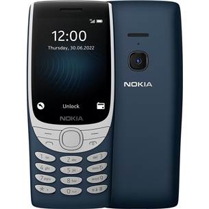 Nokia 8210 4G, zila - Mobilais telefons