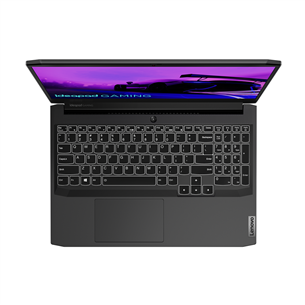 Lenovo IdeaPad Gaming 3 15IHU6, 15.6'', i5, 16 GB, 512 GB, RTX3050Ti, W11H, melna - Portatīvais dators