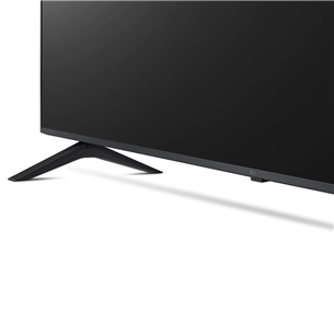 LG UQ8000, 4K UHD, 86", sānu statīvs, melna - Televizors