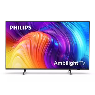 Philips PUS8517 The One, 43'', Ultra HD, LED LCD, sānu statīvs, tumši pelēka - Televizors