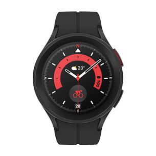 Samsung Galaxy Watch5 Pro, 45mm, melna - Viedpulkstenis SM-R920NZKAEUE