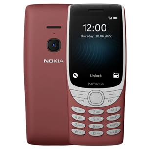 Nokia 8210 4G, sarkana - Mobilais telefons 16LIBR01A01