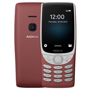 Nokia 8210 4G, sarkana - Mobilais telefons