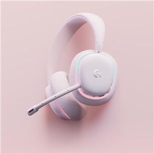 Logitech G735, balta - Bezvadu austiņas
