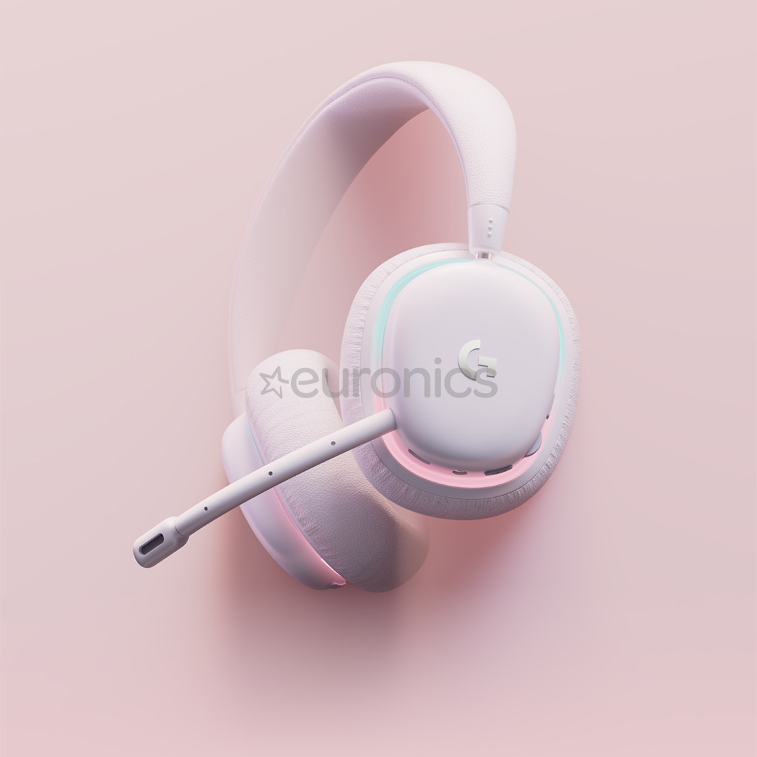 Logitech G735, balta - Bezvadu austiņas