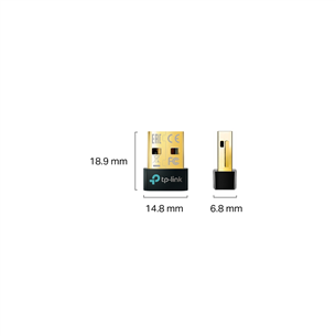 TP-Link UB500, USB, Bluetooth 5.0, melna - Bluetooth adapteris
