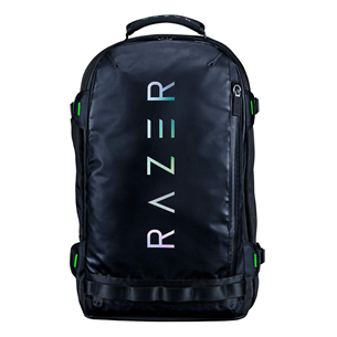 Razer Rogue 17 Backpack V3 - Chromatic, 17.3", melna - Mugursoma portatīvajam datoram RC81-03650116-0000