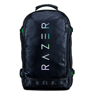 Razer Rogue 17 Backpack V3 - Chromatic, 17.3", melna - Mugursoma portatīvajam datoram