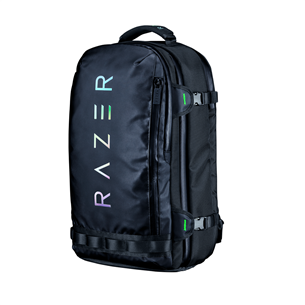 Razer Rogue 17 Backpack V3 - Chromatic, 17.3", melna - Mugursoma portatīvajam datoram