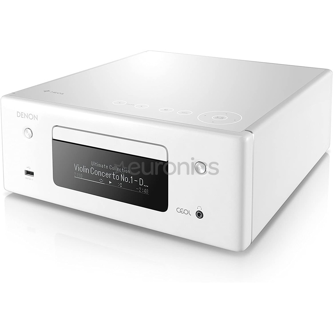 Denon CEOL N10, CD, BT, WiFi, белый - Усилитель