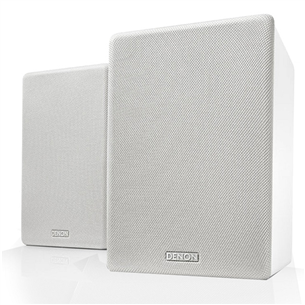 Denon N10, white/grey - Bookself speakers