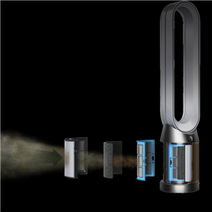 Dyson Cool Formaldehyde™, balta/pelēka/zelta - Gaisa attīrītājs