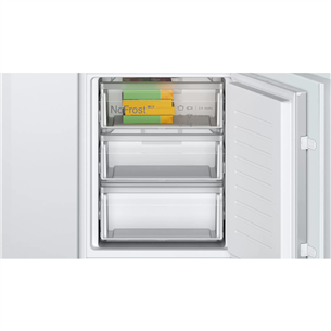 Bosch, 260 л, высота 178 см, белый - Интегрируемый холодильник
