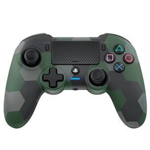 Nacon Asymmetric Wireless Controller, зеленый камуфляж - Пульт для PS4 3665962010114