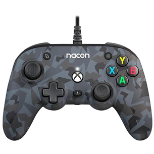 Nacon Pro Compact, Xbox, pelēka kamuflāža - Kontrolieris 3665962010343