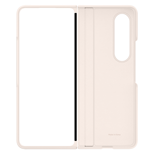 Samsung Galaxy Fold4 Slim Standing Cover, beige - Smartphone cover