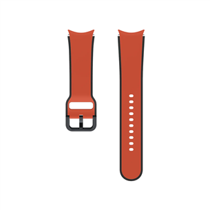 Samsung Galaxy Watch5 Sport Band M/L, sarkana - Siksniņa pulkstenim ET-STR91LREGEU