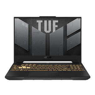 Asus TUF Gaming F15 (2022), 15.6'', 144 Hz, i7, 16 GB, 512 GB, RTX3050Ti, W11H, tumši pelēka - Portatīvais dators FX507ZE-HN077W