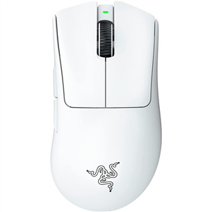 Razer DeathAdder V3 Pro, optiskā, balta - Bezvadu datorpele