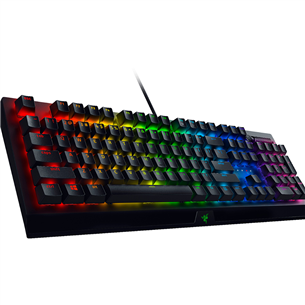 Razer BlackWidow V3, Green Switch, US, black - Mechanical Keyboard