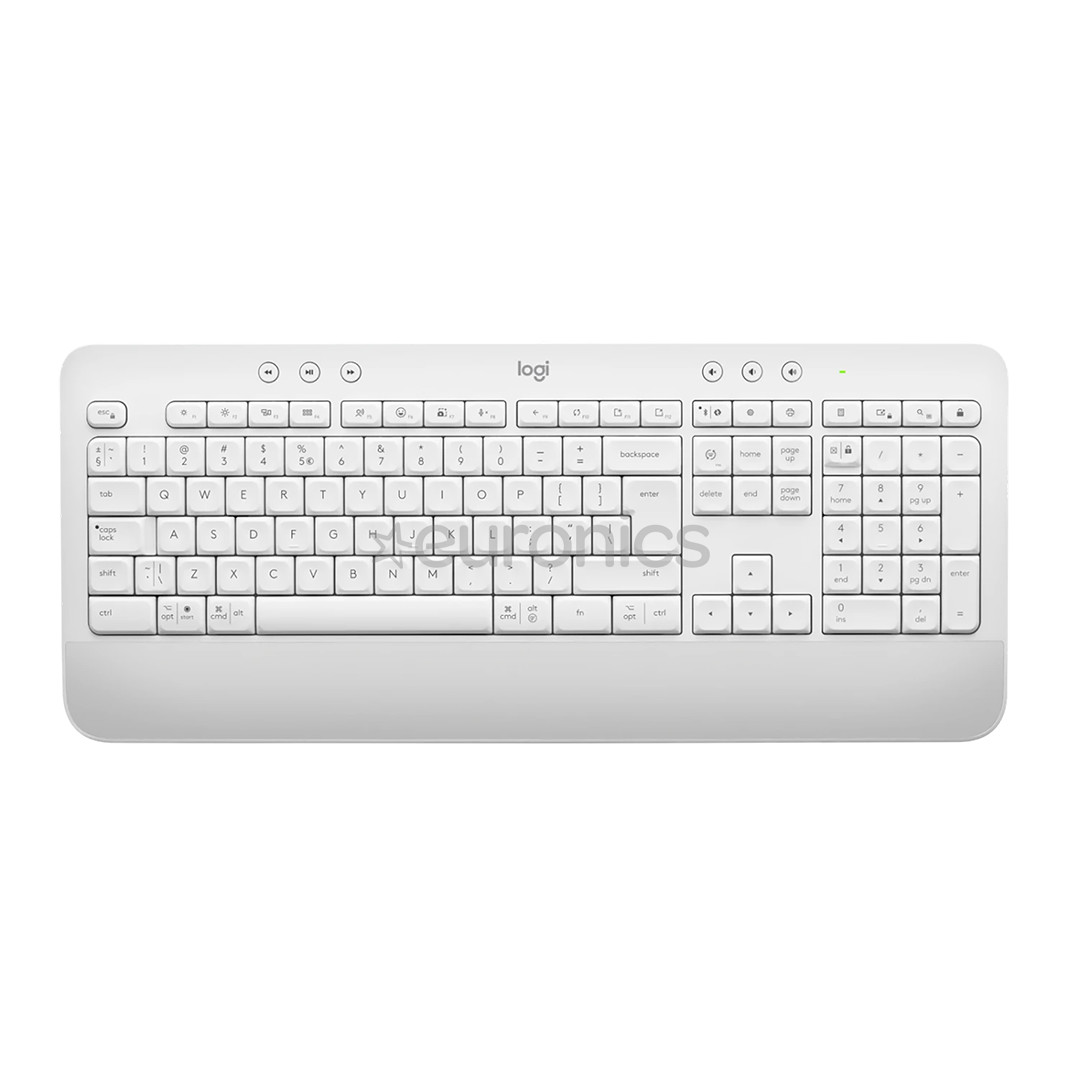 Logitech Signature K650, US, balta - Bezvadu klaviatūra