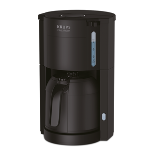 Krups Pro Aroma F312, ūdens tvertne 1 L, melna - Kafijas automāts ar filtru
