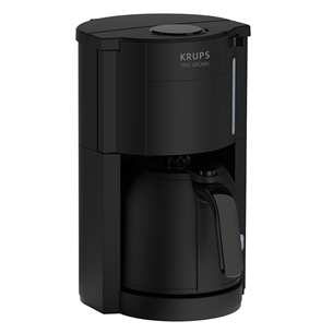 Krups Pro Aroma F312, ūdens tvertne 1 L, melna - Kafijas automāts ar filtru