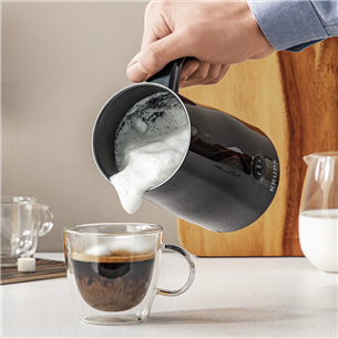 Krups Frothing Control, black - Automatic milk frother