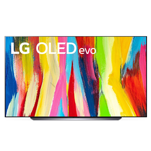 LG OLED83C21LA, OLED evo 4K, 83", centra statīvs, pelēka - Televizors OLED83C21LA.AEU