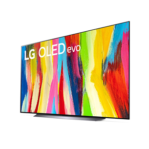LG OLED83C21LA, OLED evo 4K, 83", centra statīvs, pelēka - Televizors