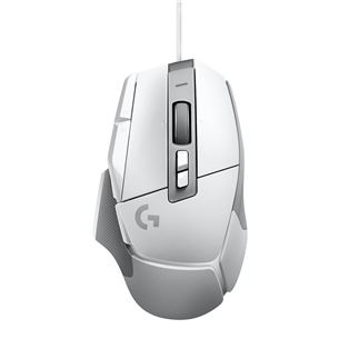 Logitech G502 X, optiskā, balta - Datorpele ar vadu 910-006146