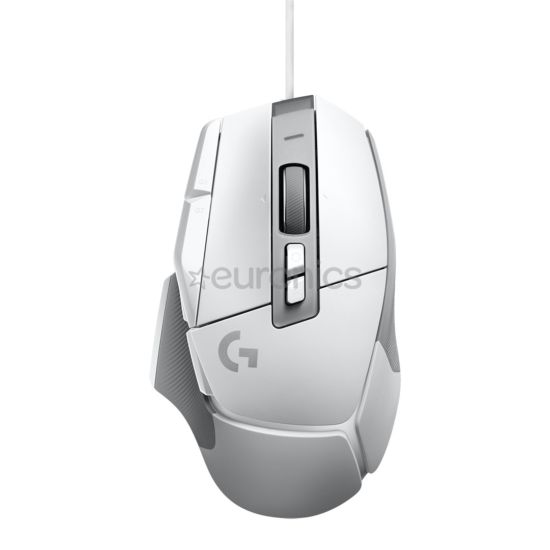 Logitech G502 X, optiskā, balta - Datorpele ar vadu