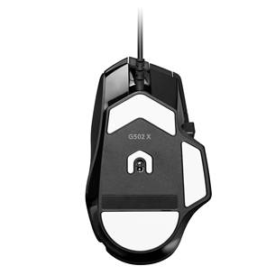 Logitech G502 X, optiskā, melna - Datorpele ar vadu