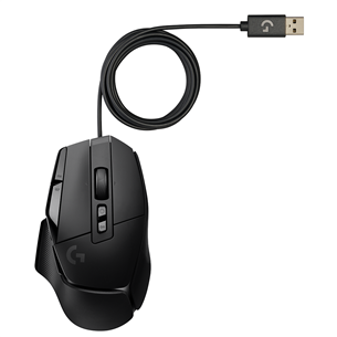 Logitech G502 X, optiskā, melna - Datorpele ar vadu