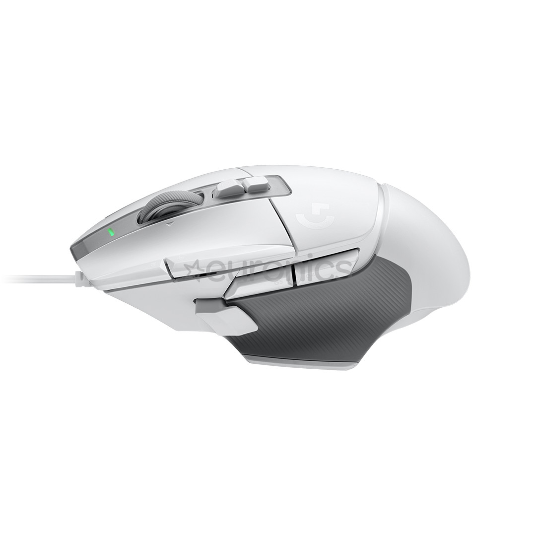 Logitech G502 X, optiskā, balta - Datorpele ar vadu