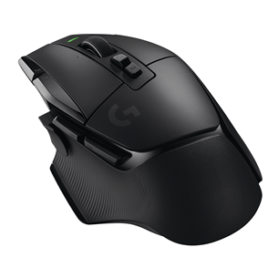 Logitech G502 X LIGHTSPEED, melna - Bezvadu datorpele